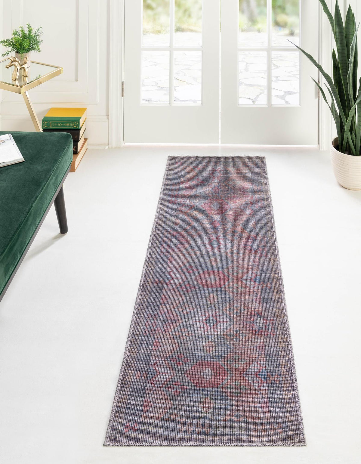 Sisu Bihar Rust Blue & Green Area Rug | Original supplier photo 43