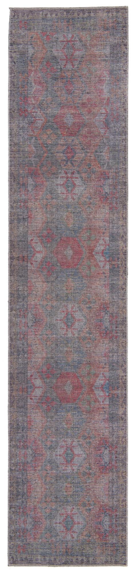Sisu Bihar Rust Blue & Green Area Rug | Original supplier photo 53