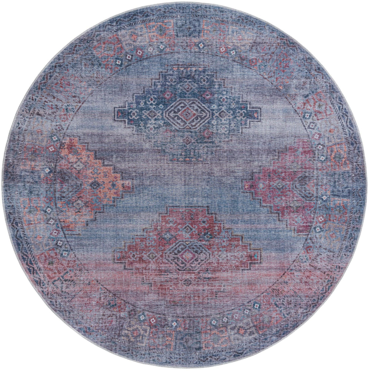 Sisu Goa Antique Blue & Gray Area Rug | Original supplier photo 25