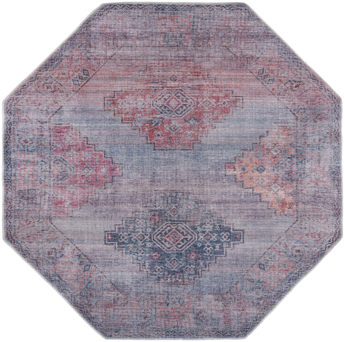 Sisu Goa Antique Blue & Gray Area Rug | Original supplier photo 26