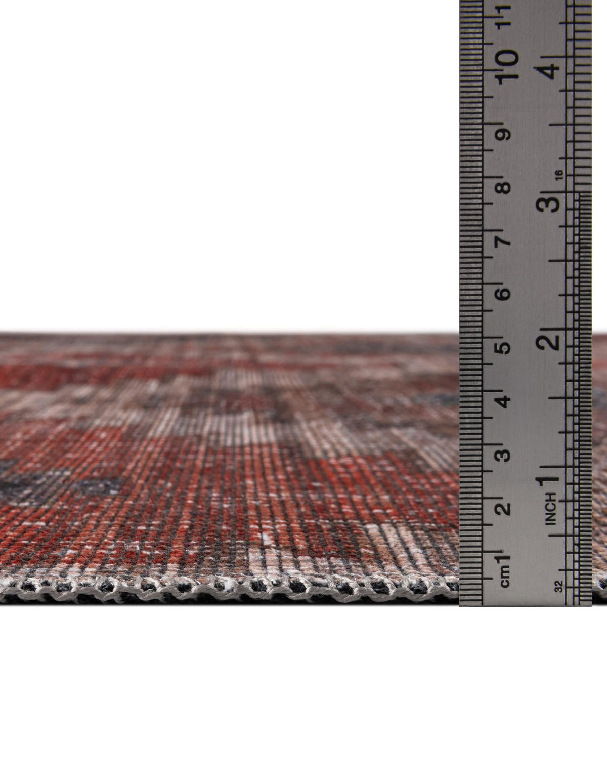 Sisu Tripura Rust Red & Beige & Navy Blue Area Rug | Original supplier photo 16