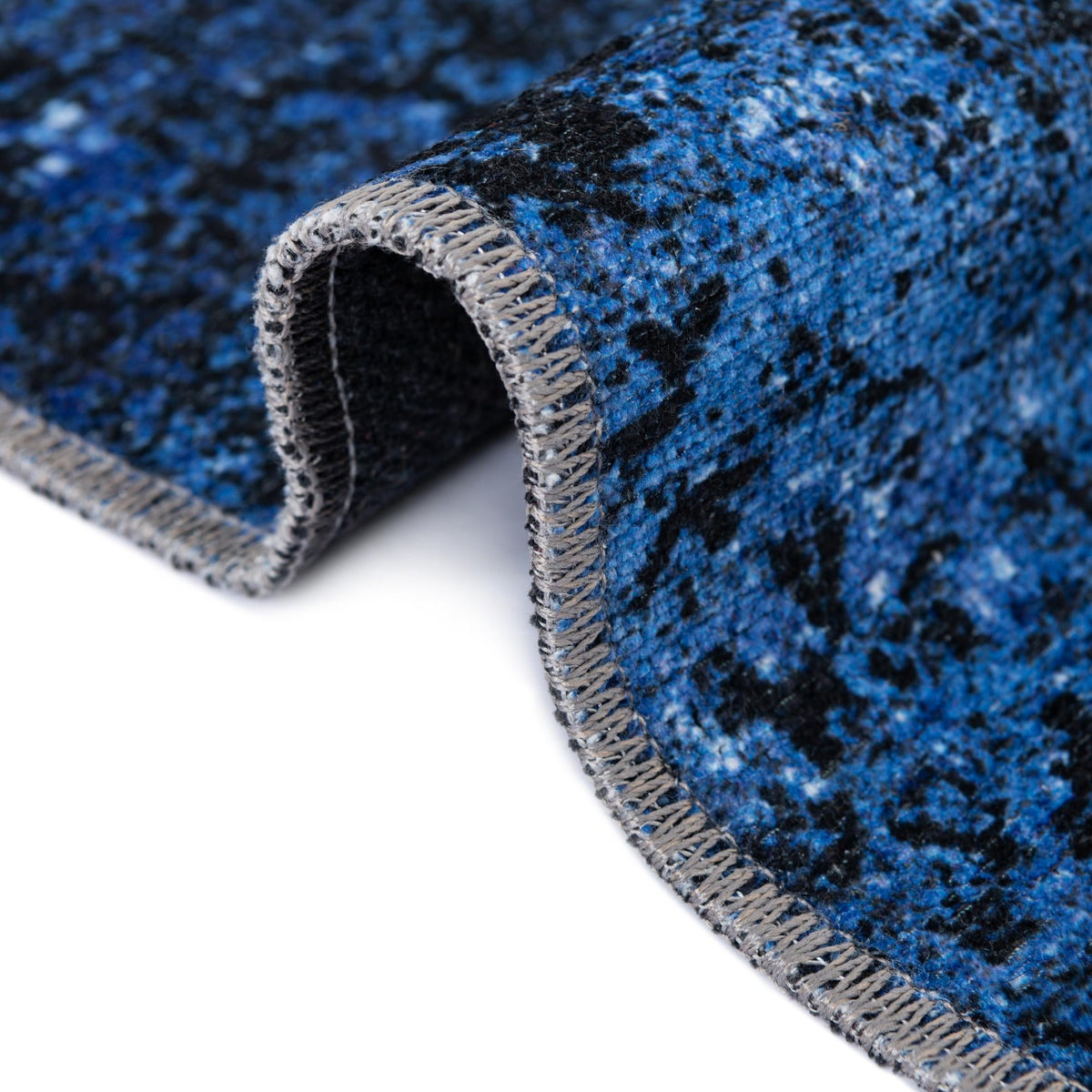 Yara Nayer Overdyed Blue & Blue Area Rug | Unique Loom high-resolution supplier additional photo 3181930_image_1035.jpg