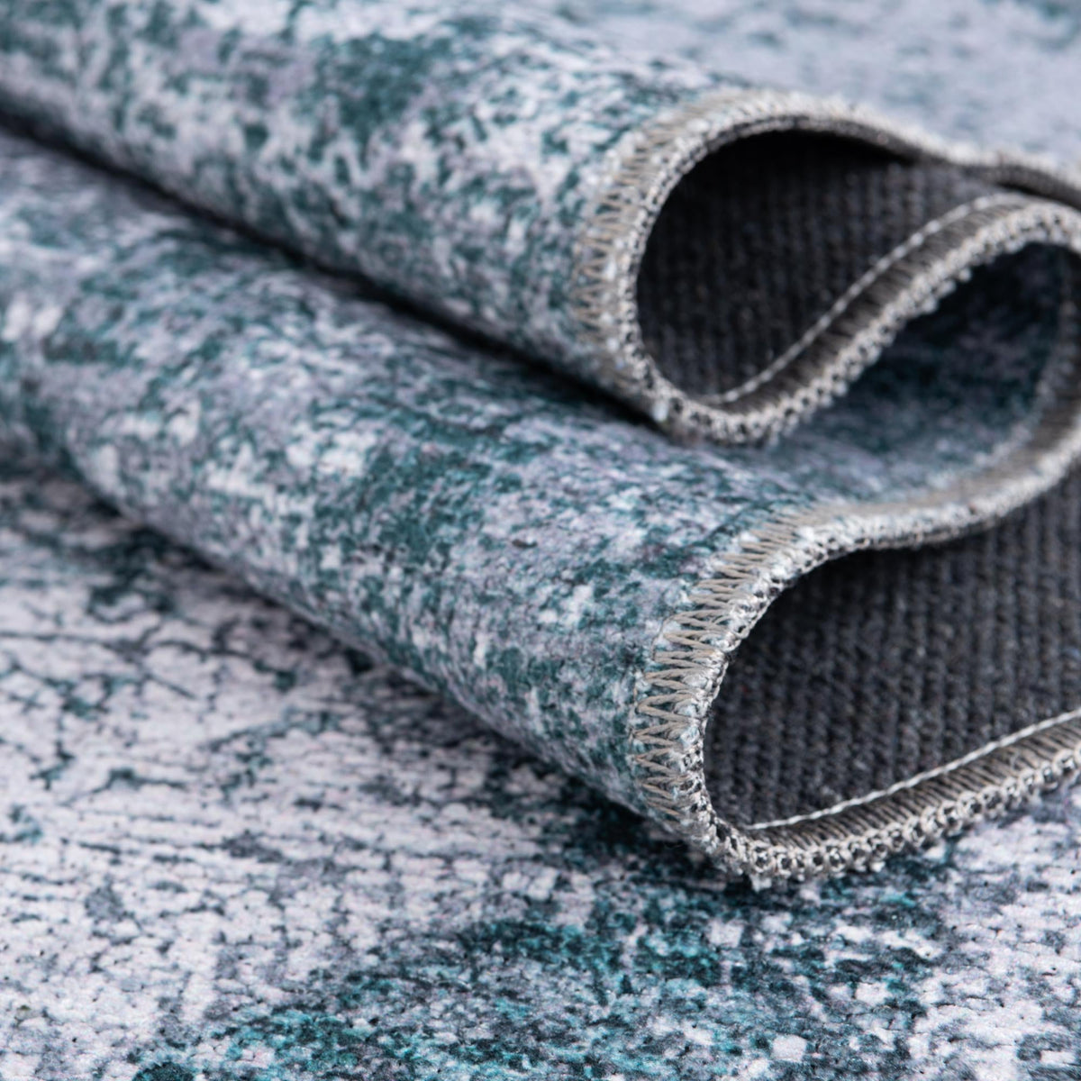 Yara Nayer Teal Ivory & Gray Area Rug | Unique Loom high-resolution supplier additional photo 3181985_image_1038.jpg