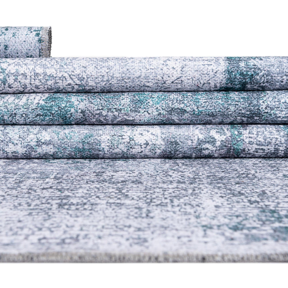 Yara Nayer Teal Ivory & Gray Area Rug | Unique Loom high-resolution supplier additional photo 3181985_image_1039.jpg