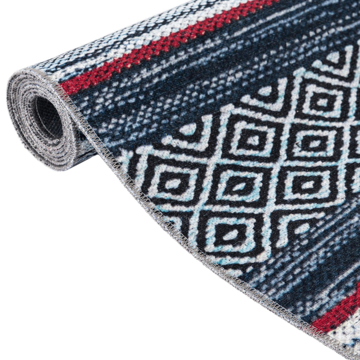 Yara Axel Navy Blue & Blue Area Rug | Unique Loom high-resolution supplier additional photo 3182017_image_1037.jpg