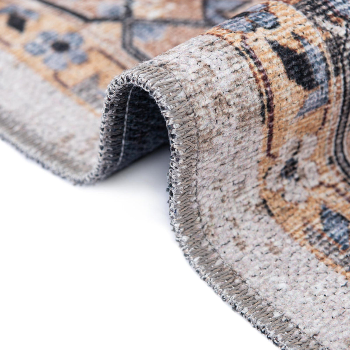 Yara Sunil Ivory Almond & Black Area Rug | original supplier alternate detail or shape