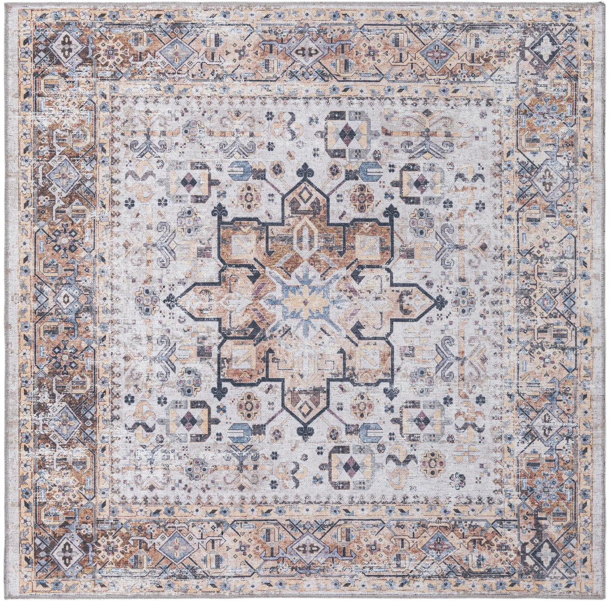 Yara Sunil Ivory Almond & Black Area Rug | original supplier alternate detail or shape