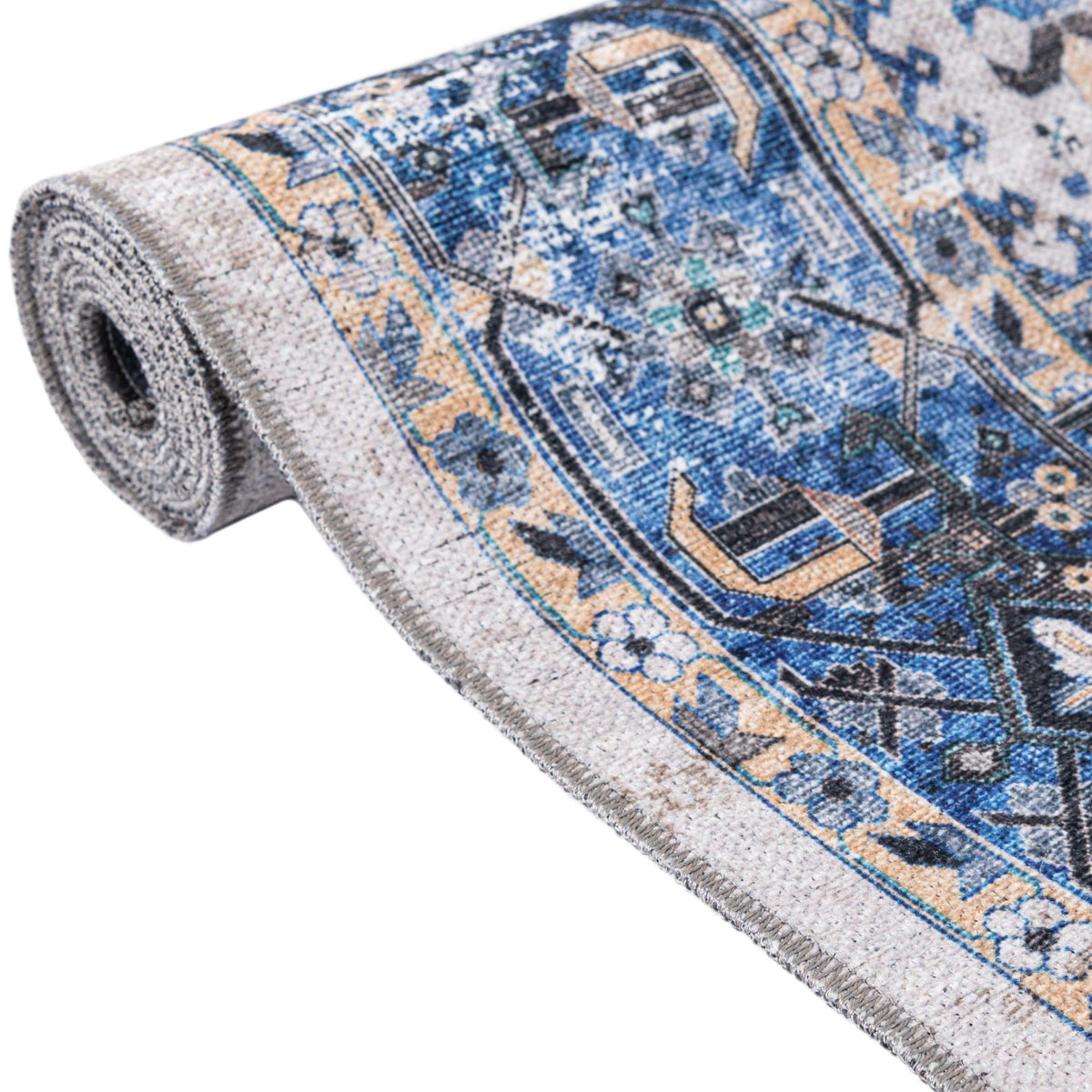 Yara Sunil Royal Blue & Blue Area Rug | Unique Loom high-resolution supplier additional photo 3182065_image_1037.jpg