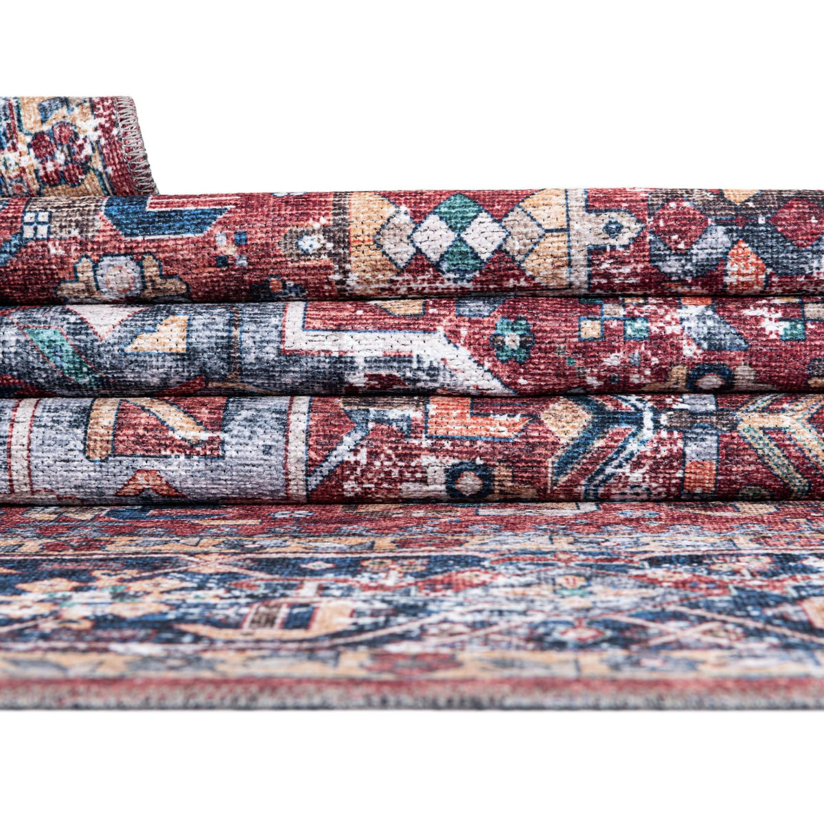 Yara Sunil Rust Red & Ivory Area Rug | Unique Loom high-resolution supplier additional photo 3182097_image_1039.jpg