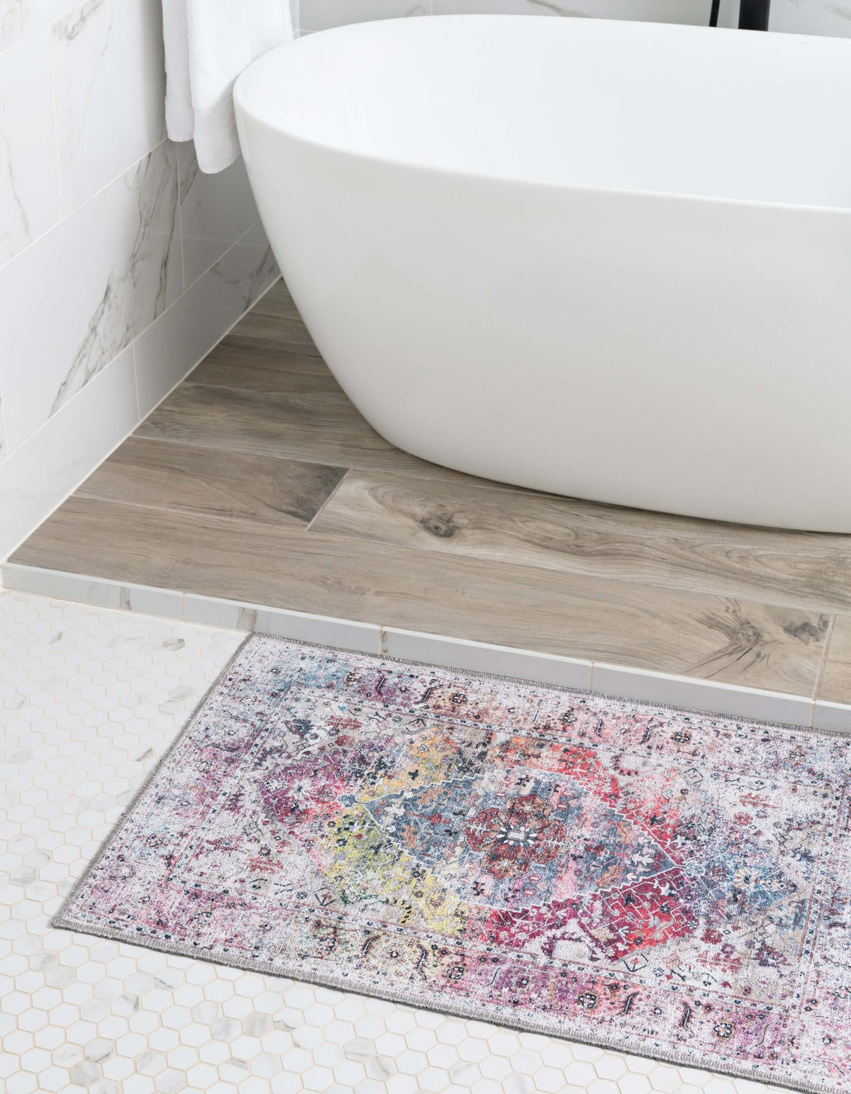Yara Yash Multi & Ivory Area Rug | Unique Loom high-resolution supplier additional photo 3182129_image_1012.jpg