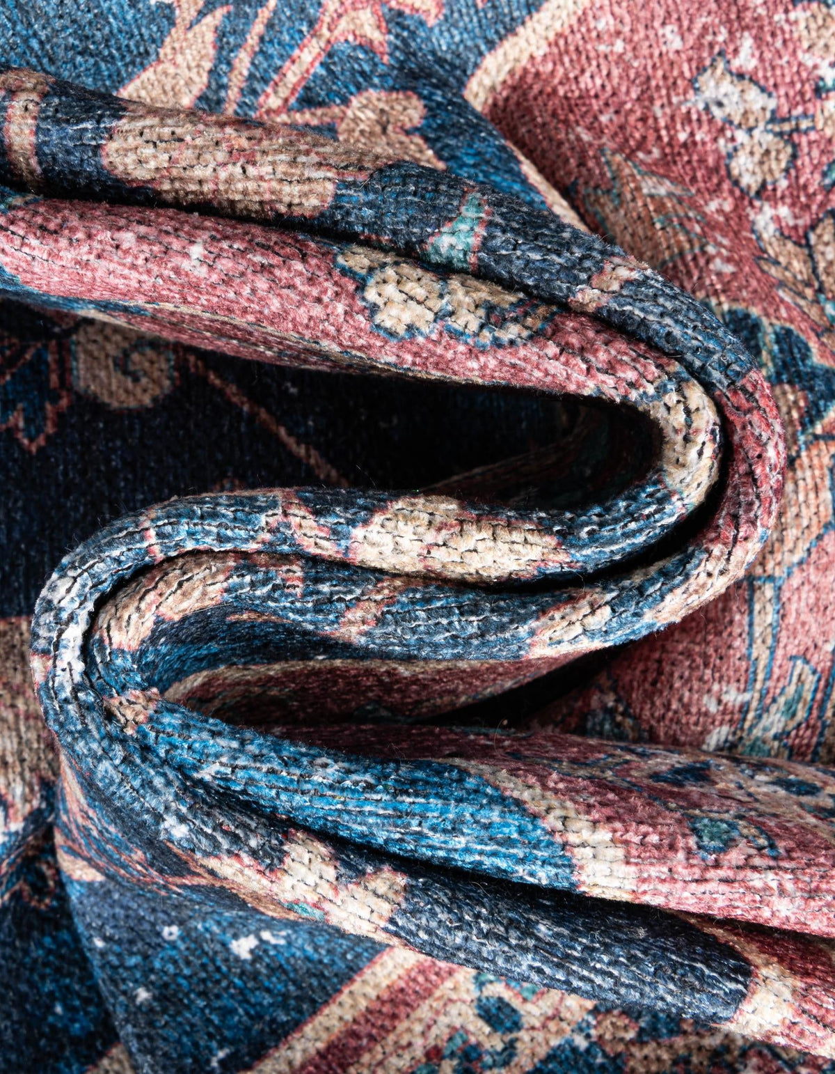 Yara Yash Navy Blue & Blue Area Rug | Unique Loom high-resolution supplier additional photo 3182145_image_1033.jpg