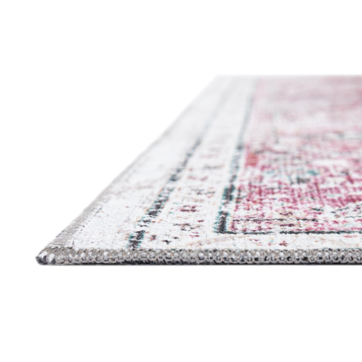 Yara Yash Light Coral Pink & Blue Area Rug | Unique Loom high-resolution supplier additional photo 3182161_image_1032.jpg