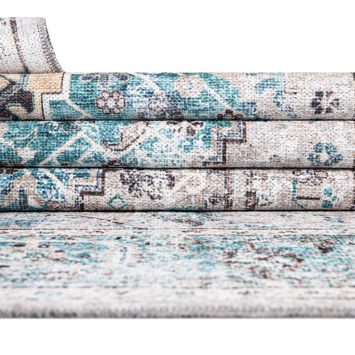 Yara Yash Seaglass & Ivory Area Rug | original supplier alternate detail or shape