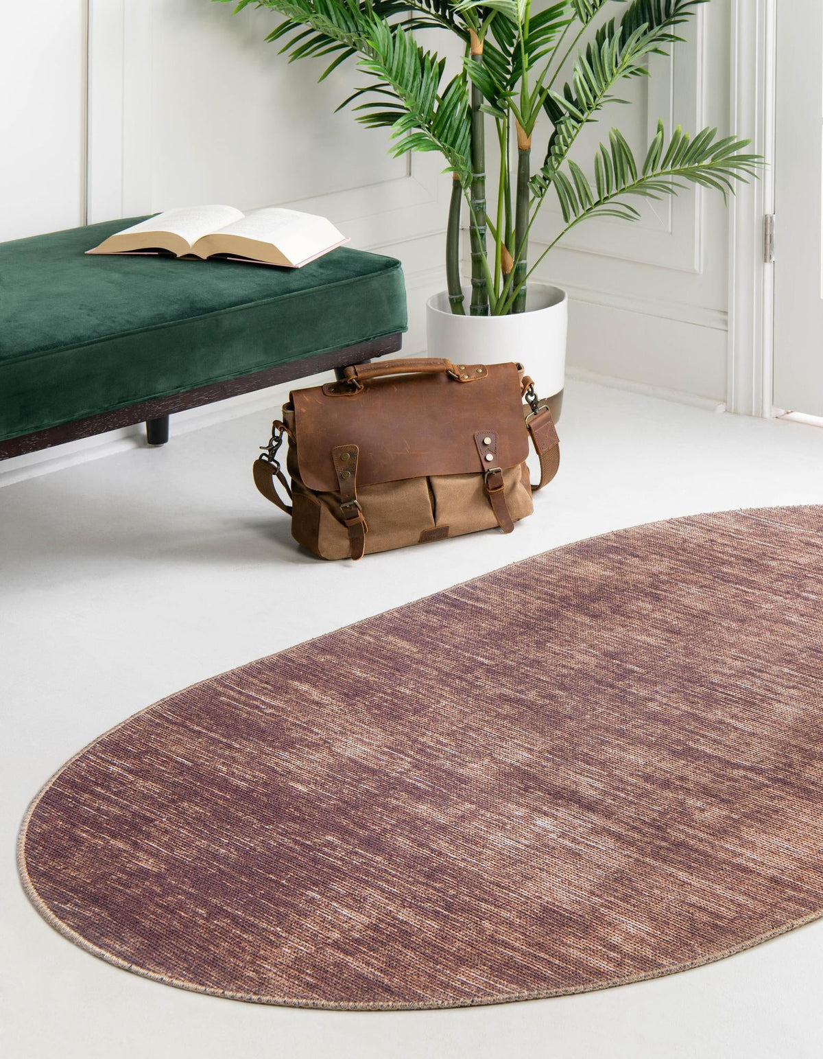 Asha Rosas Brown and Ivory Area Rug | Manufacturer detail / alternate shape