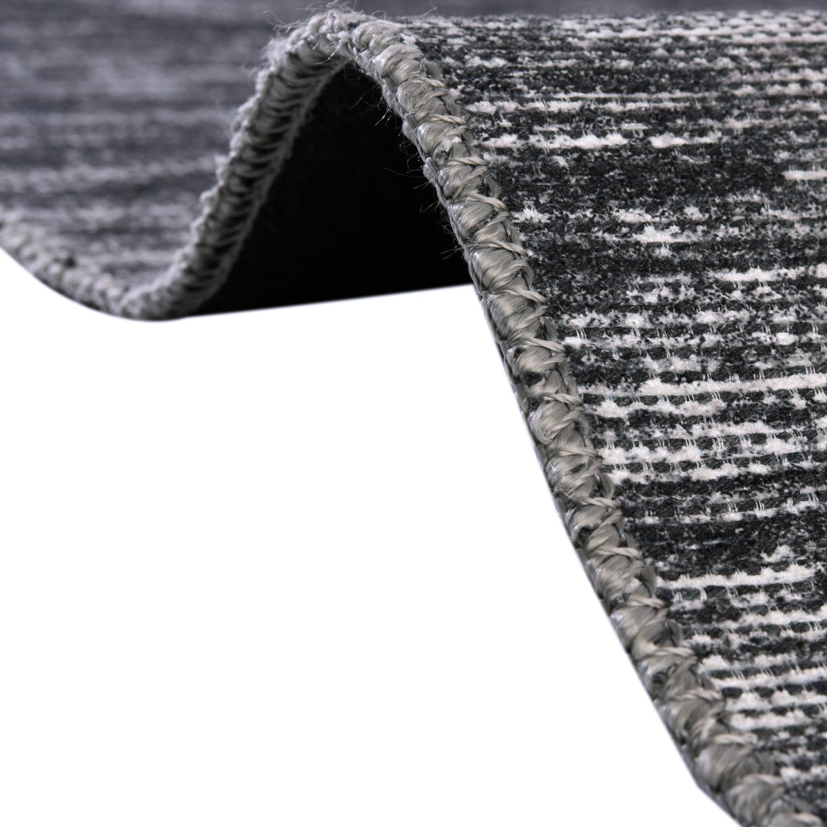 Asha Rosas Gray & Ivory Area Rug | Original manufacturer close-up / detail / alternate shape 