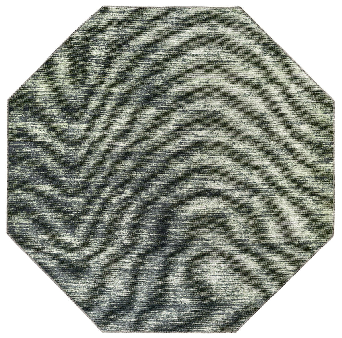 Asha Rosas Green & Olive Area Rug | Original manufacturer close-up / detail / alternate shape 