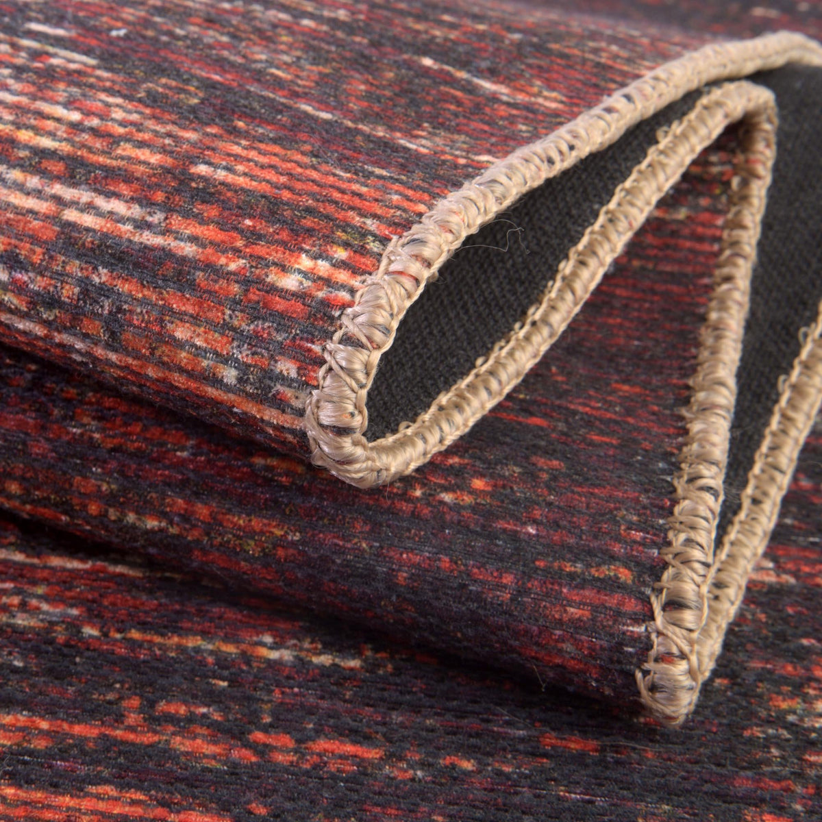Asha Rosas Rust Red & Ivory Area Rug | Unique Loom high-resolution supplier additional photo 3183741_image_1038.jpg