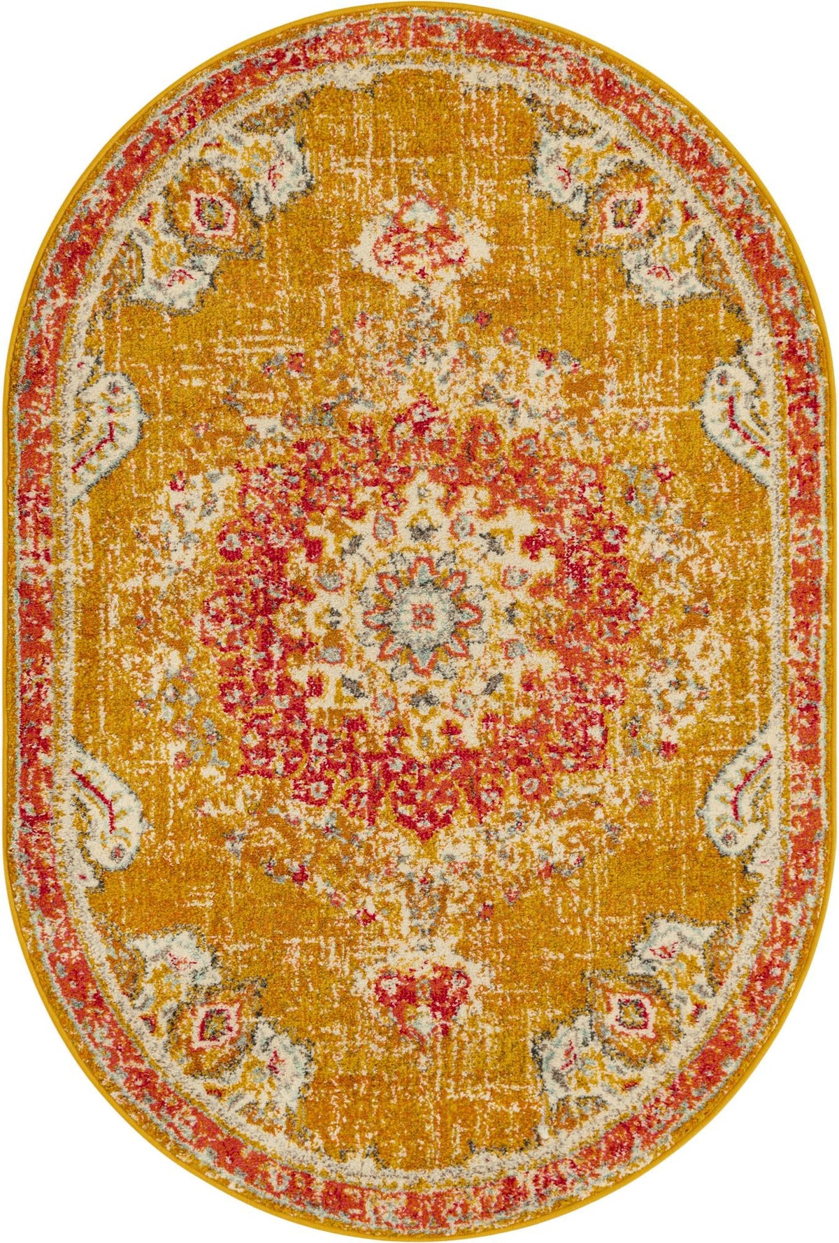 Penrose Alexis Gold & Gray Area Rug | Original supplier photo 76