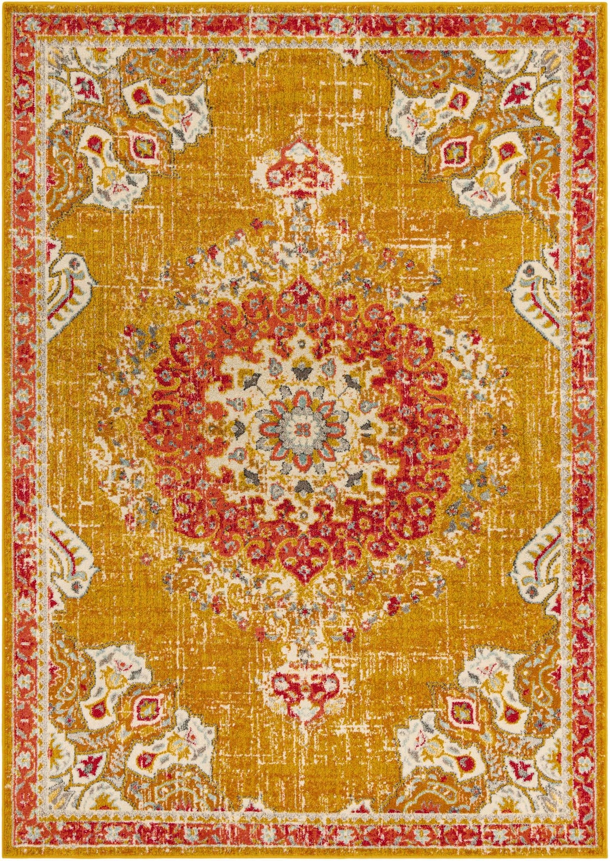 Penrose Alexis Gold & Gray Area Rug | Original supplier photo 14