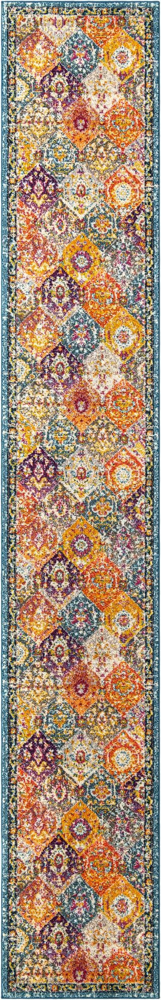 Penrose Blake Multi & Blue Area Rug | Original supplier photo 43