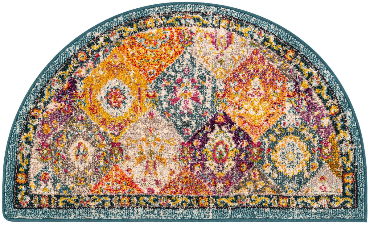 Penrose Blake Multi & Blue Area Rug | Original supplier photo 96