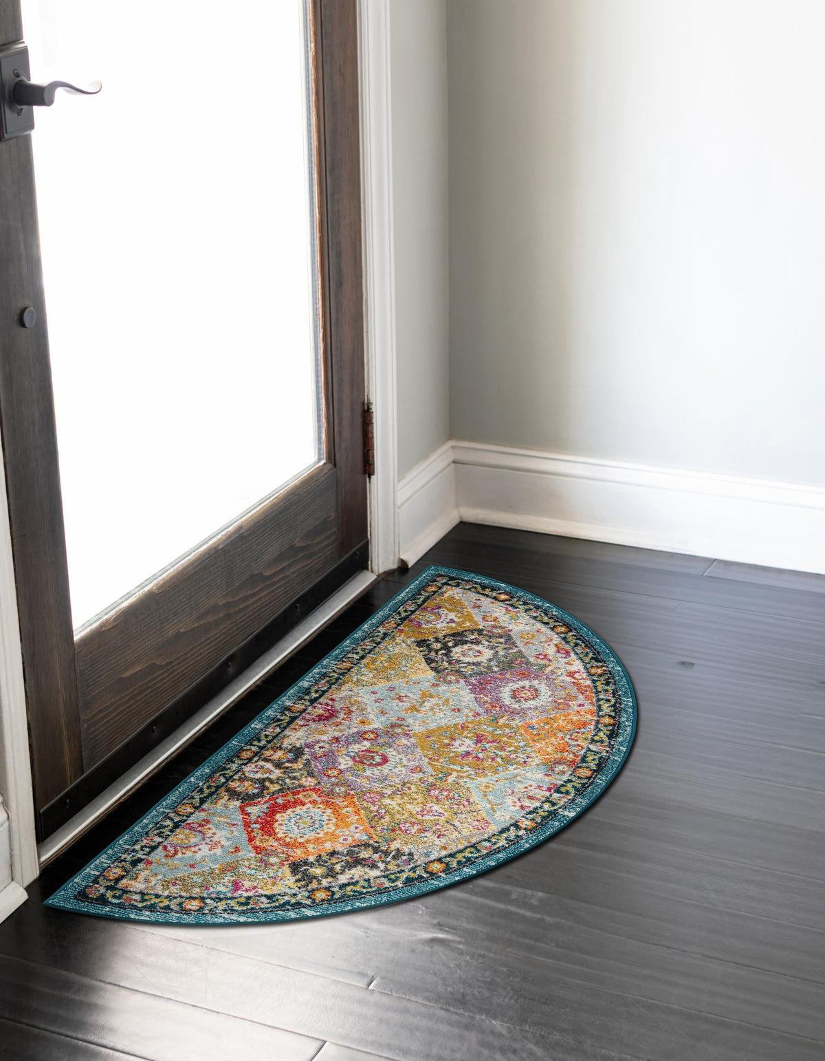 Penrose Blake Multi & Blue Area Rug | Original supplier photo 78
