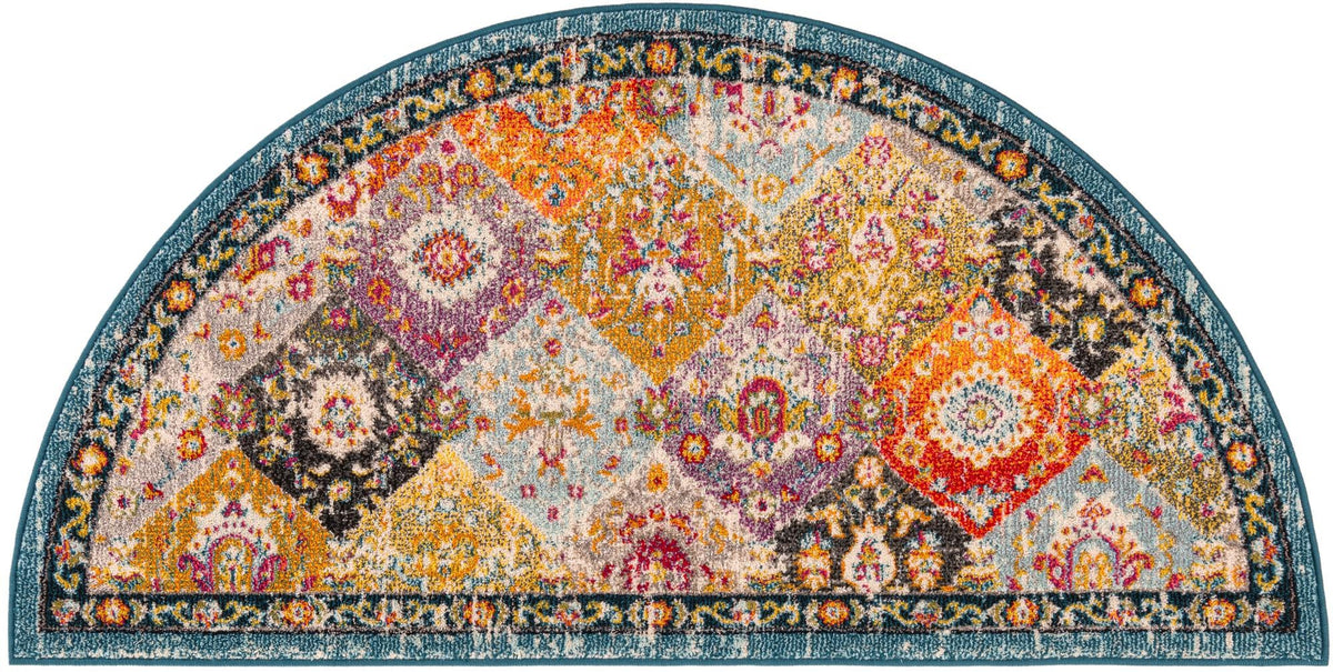Penrose Blake Multi & Blue Area Rug | Original supplier photo 79