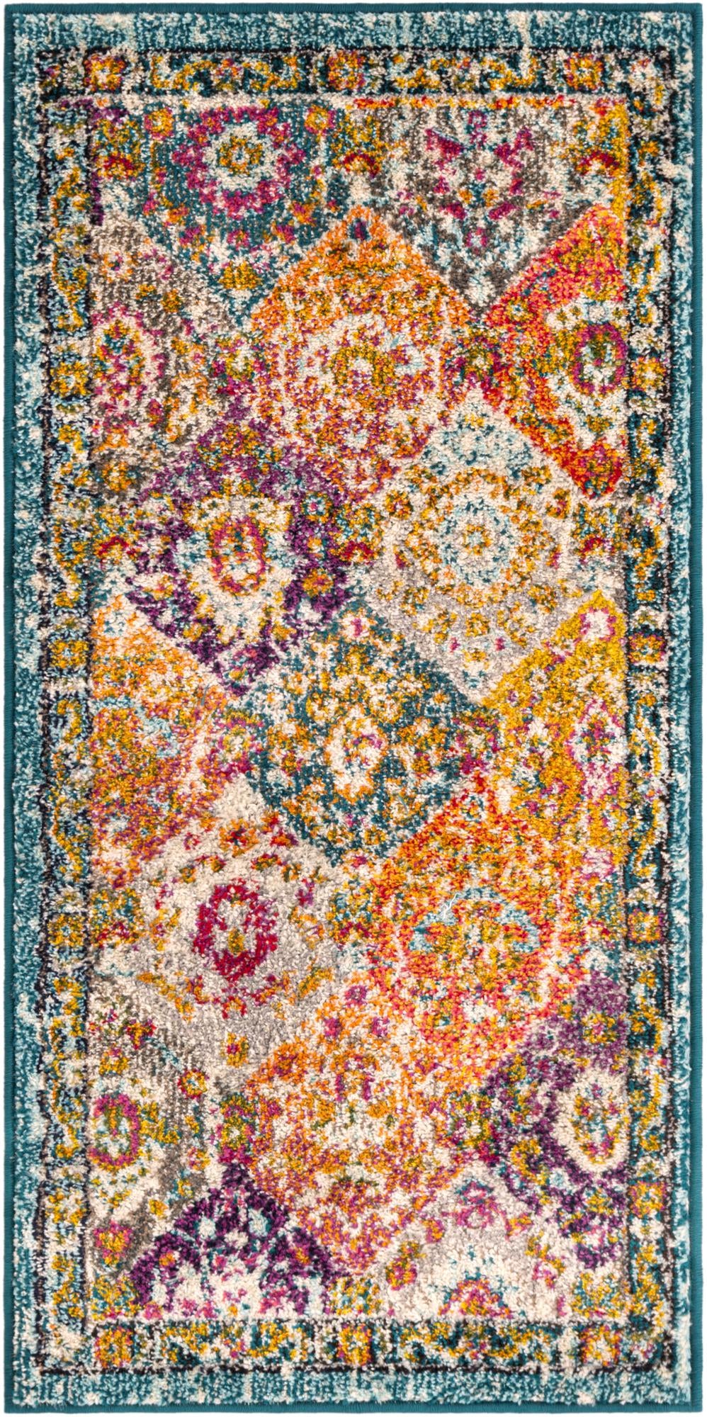 Penrose Blake Multi & Blue Area Rug | Original supplier photo 95
