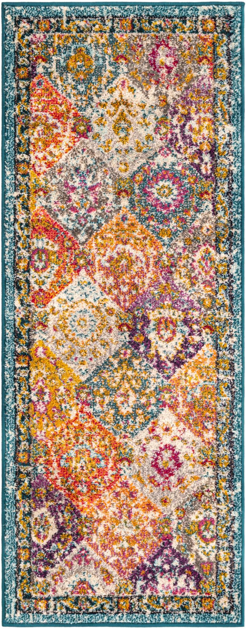 Penrose Blake Multi & Blue Area Rug | Original supplier photo 93