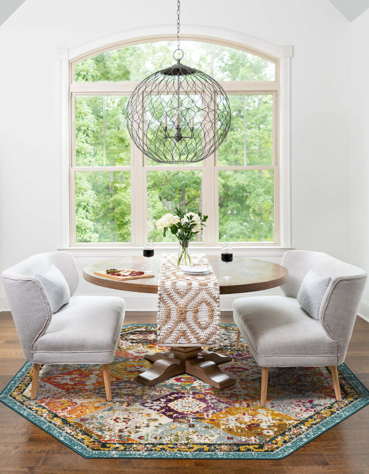 Penrose Blake Multi & Blue Area Rug | Original supplier photo 54