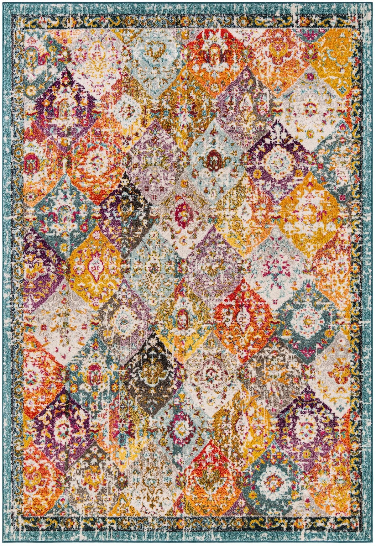 Penrose Blake Multi & Blue Area Rug | Original supplier photo 14