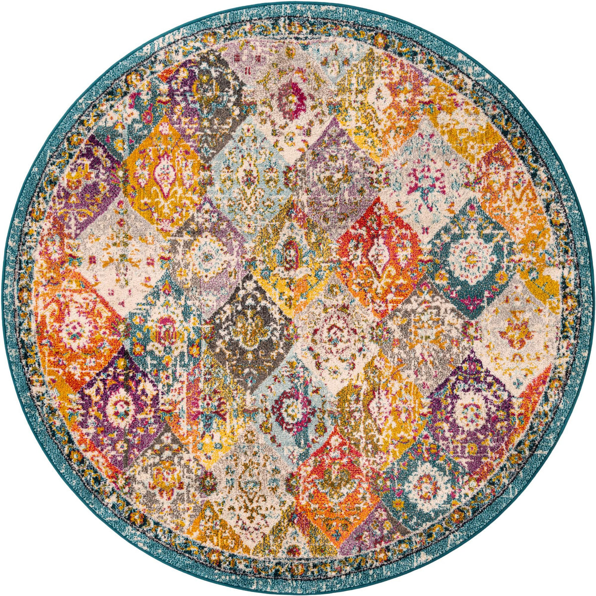 Penrose Blake Multi & Blue Area Rug | Original supplier photo 40