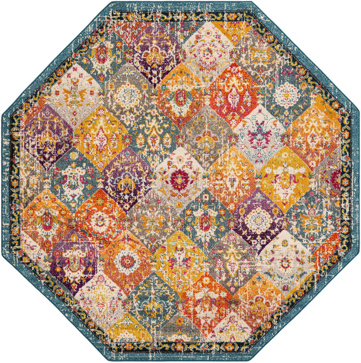 Penrose Blake Multi & Blue Area Rug | Original supplier photo 101