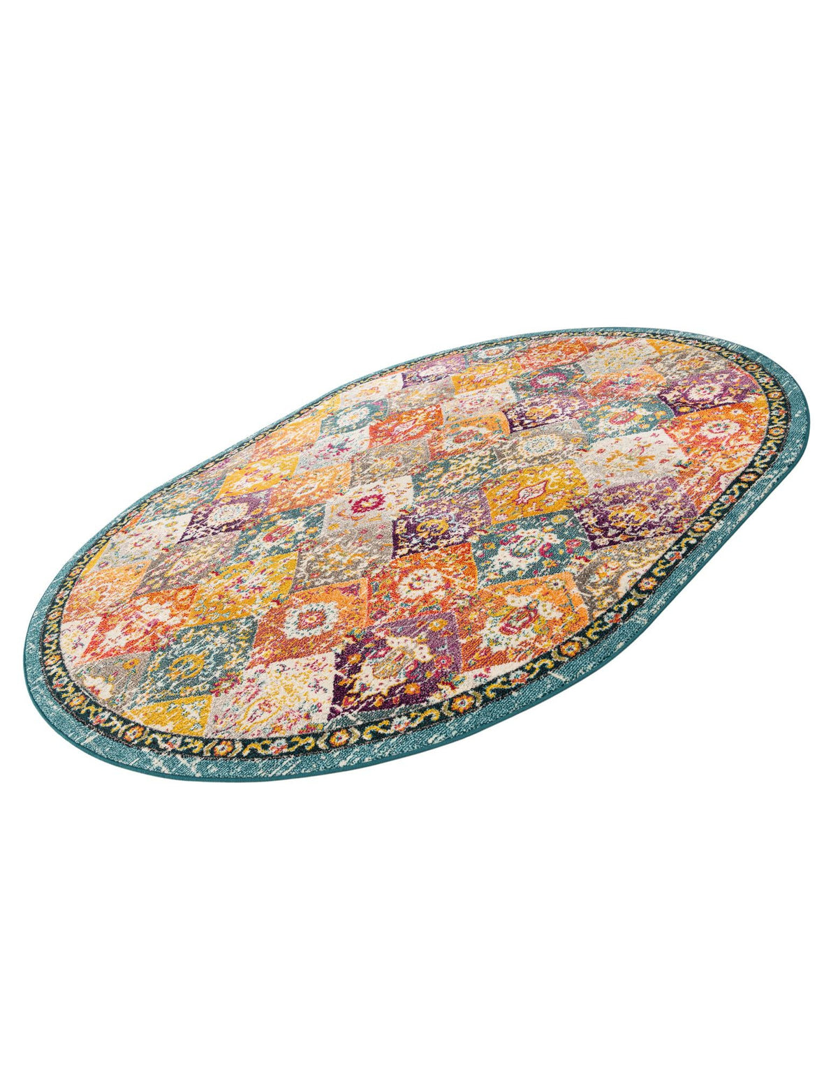 Penrose Blake Multi & Blue Area Rug | Original supplier photo 68