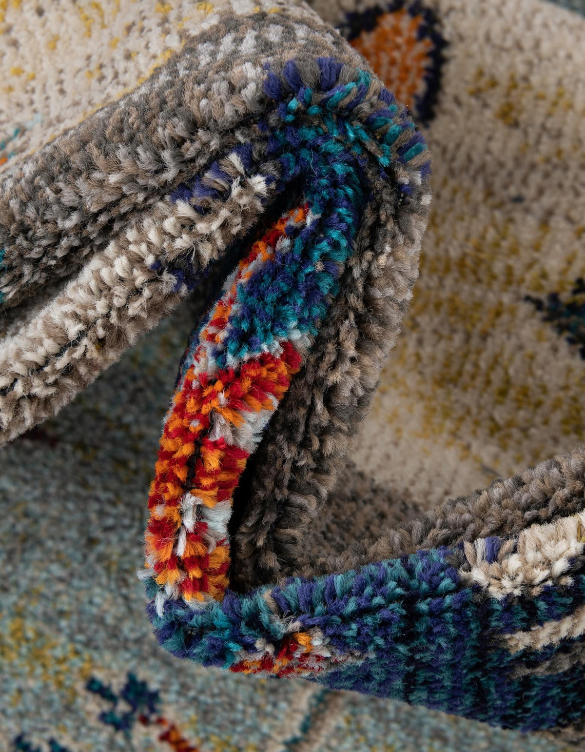 Vivid Gary Ivory Gray Blue & Light Blue Area Rug | Unique Loom high-resolution supplier additional photo 3186287_image_1033.jpg