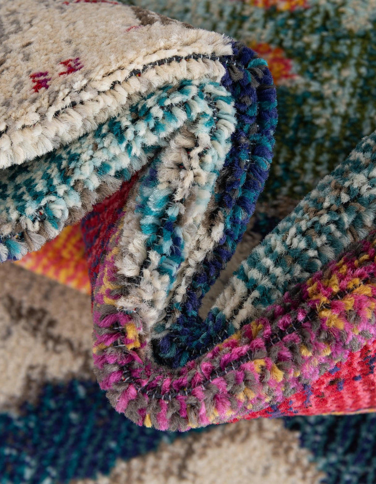 Vivid Mary Multi & Ivory Area Rug | Unique Loom high-resolution supplier additional photo 3186304_image_1033.jpg