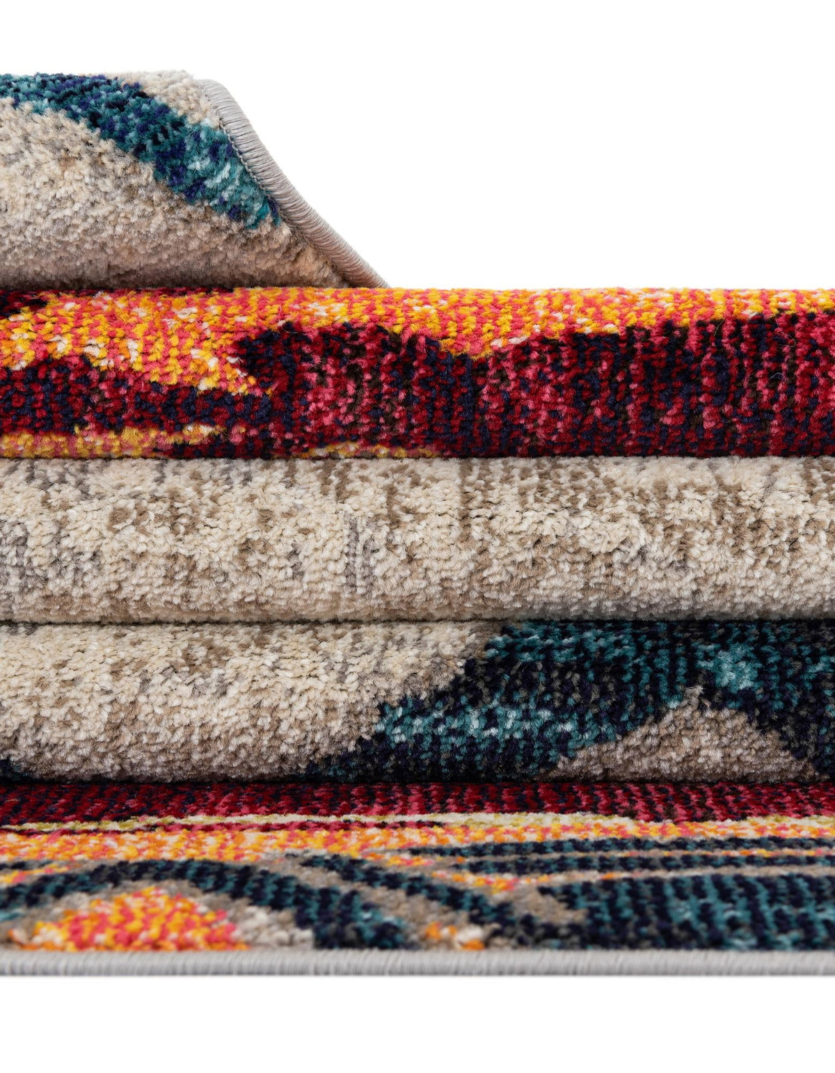 Vivid Mary Multi & Ivory Area Rug | Unique Loom high-resolution supplier additional photo 3186304_image_1039.jpg