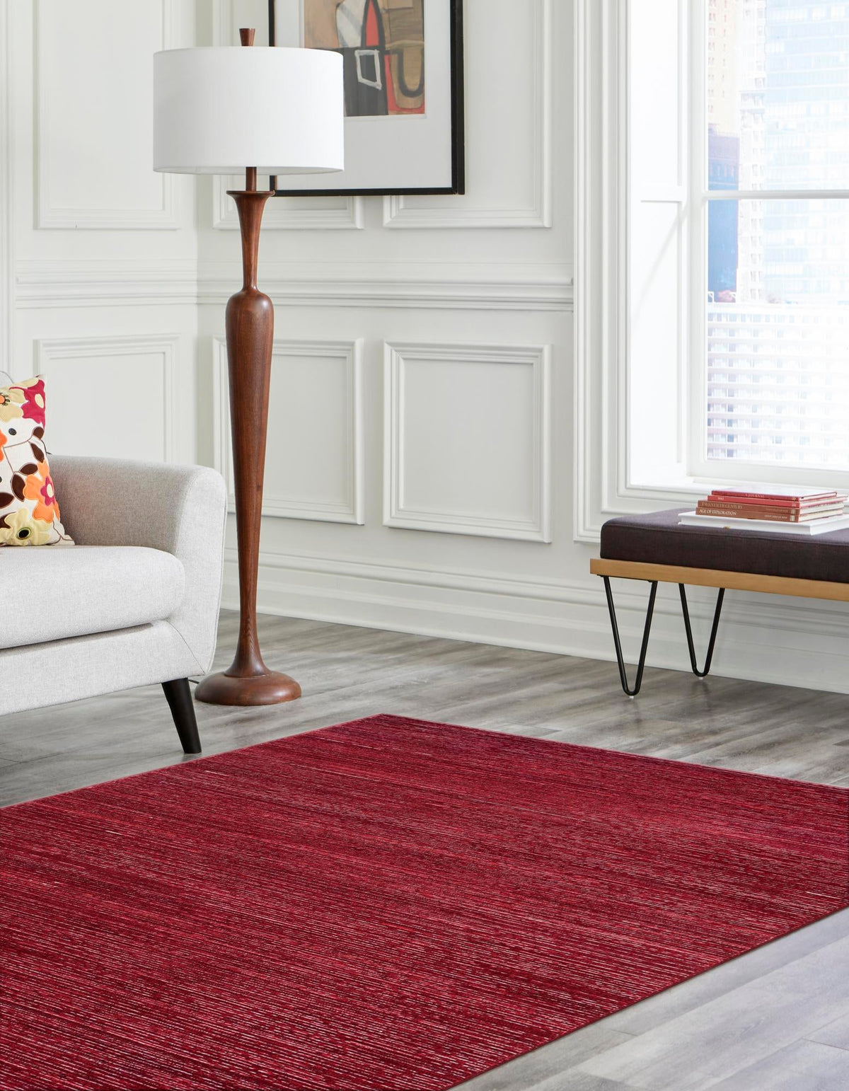 Finsbury Kate Red Area Rug | Original supplier photo 3