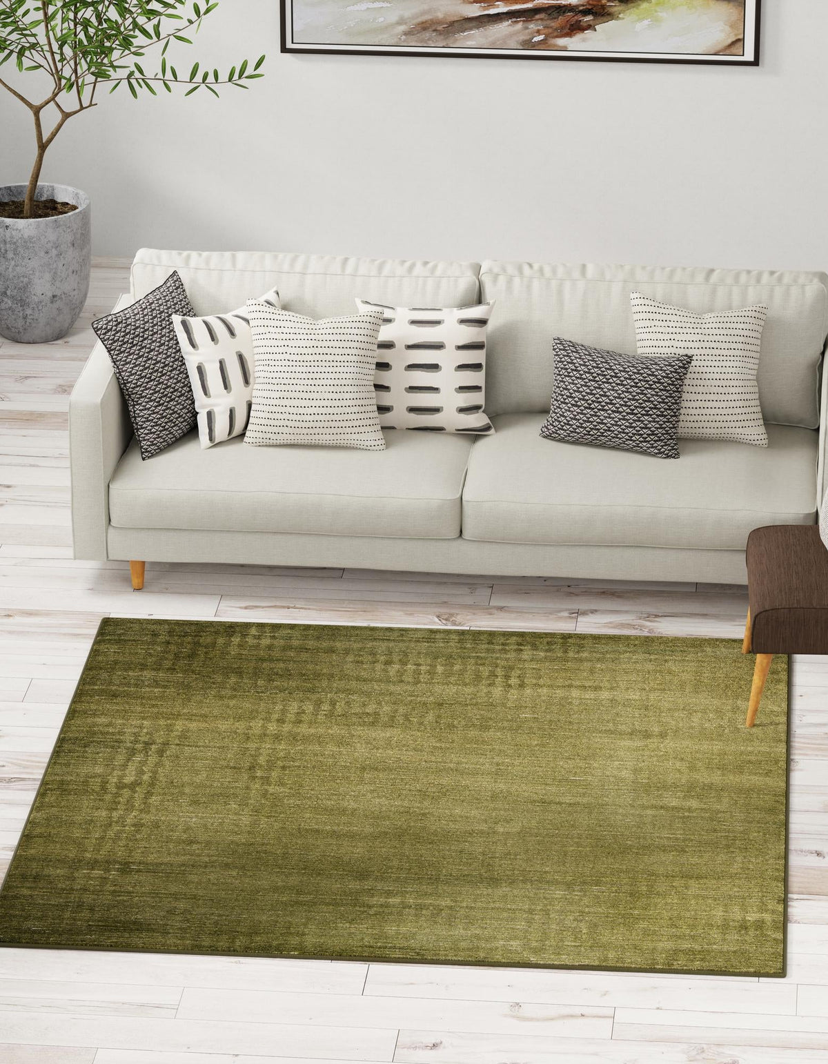 Finsbury Kate Green Area Rug | Original supplier photo 25