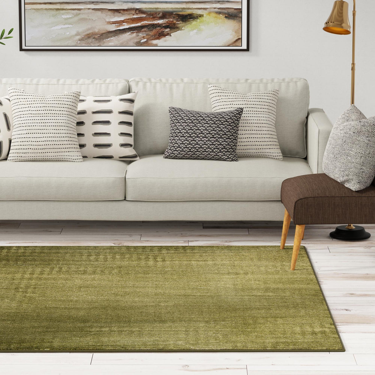 Finsbury Kate Green Area Rug | Original supplier photo 27