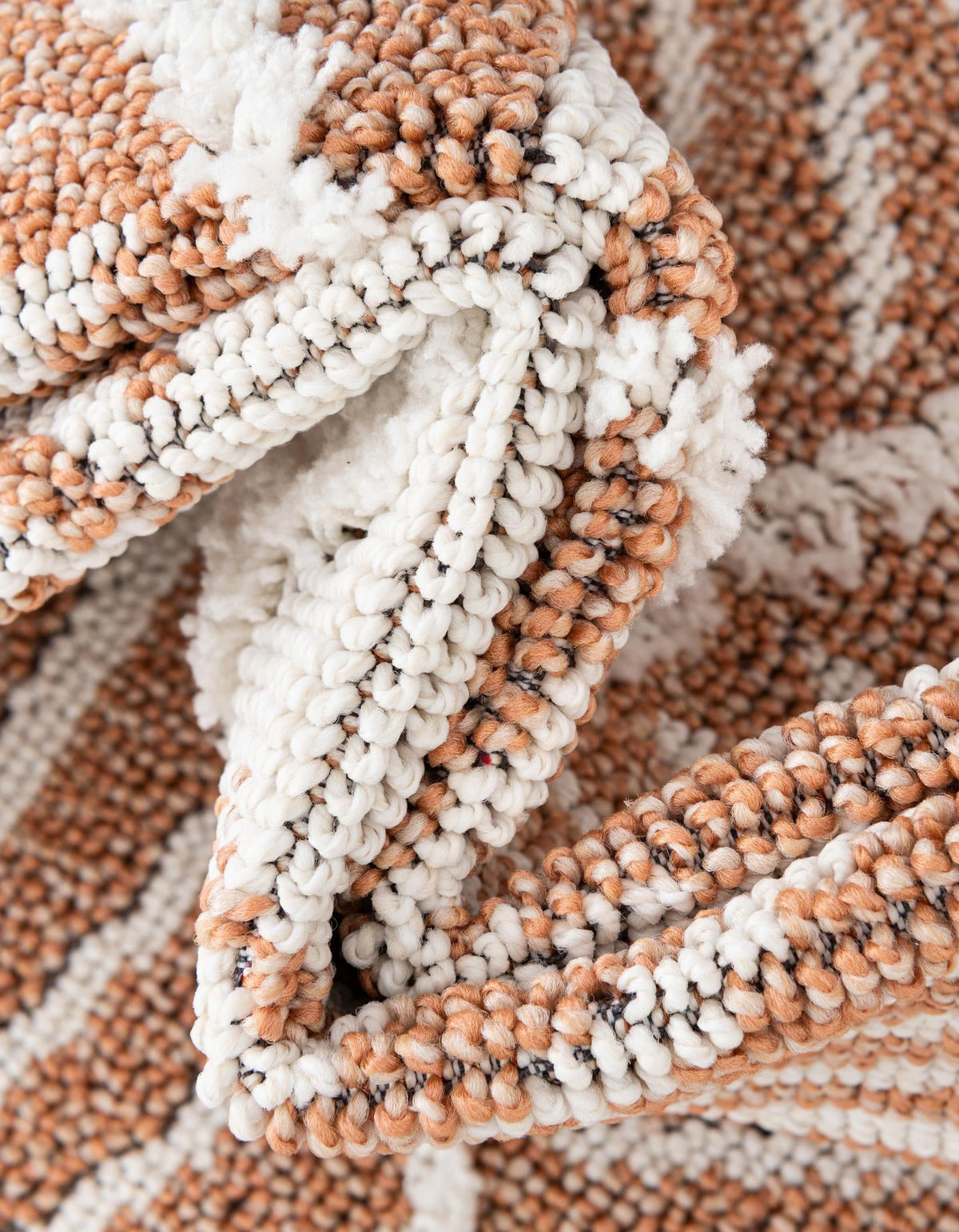 Boho Lilah Rust Red & Ivory Area Rug | Unique Loom high-resolution supplier additional photo 3188495_image_1033.jpg