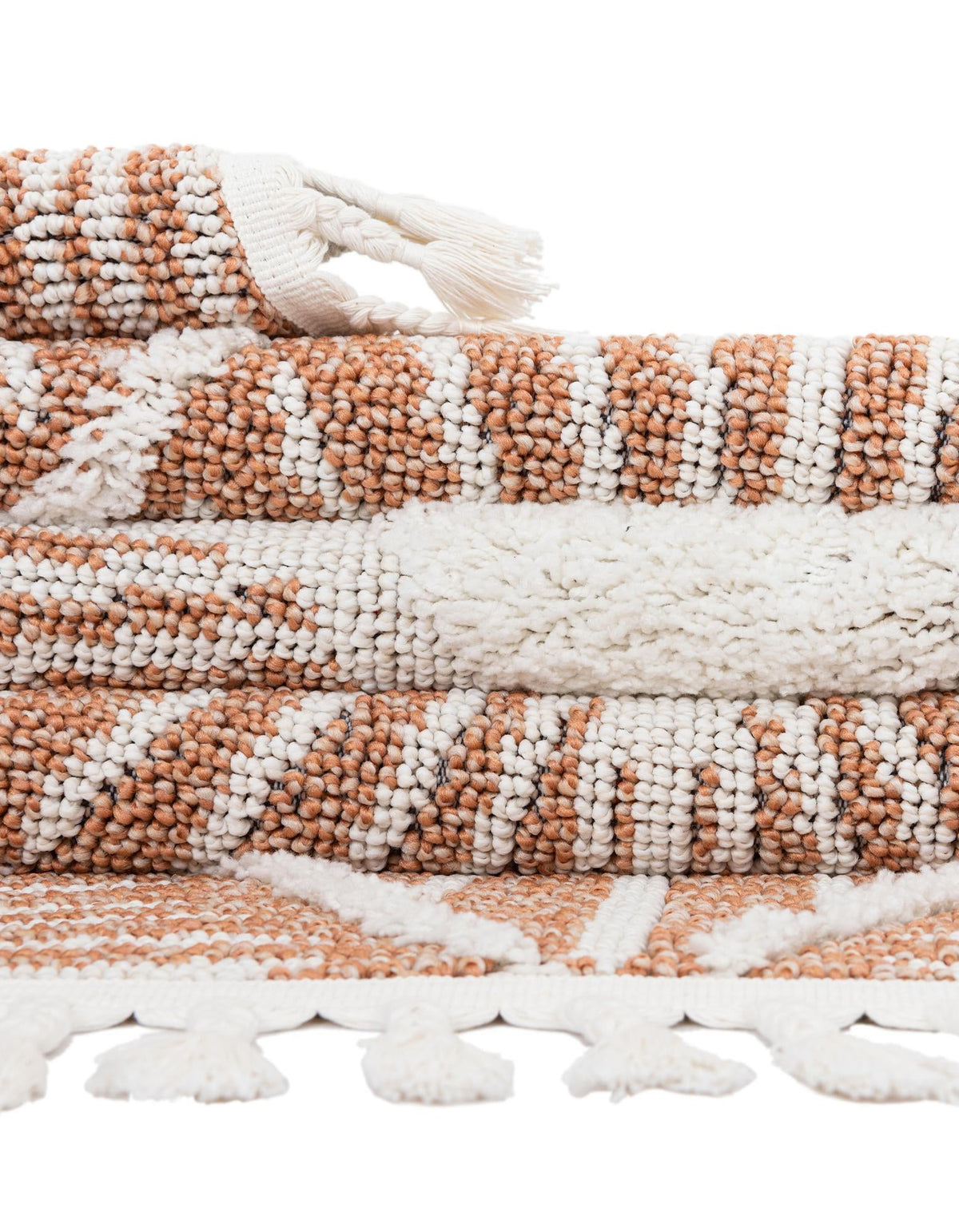 Boho Lilah Rust Red & Ivory Area Rug | Unique Loom high-resolution supplier additional photo 3188495_image_1039.jpg
