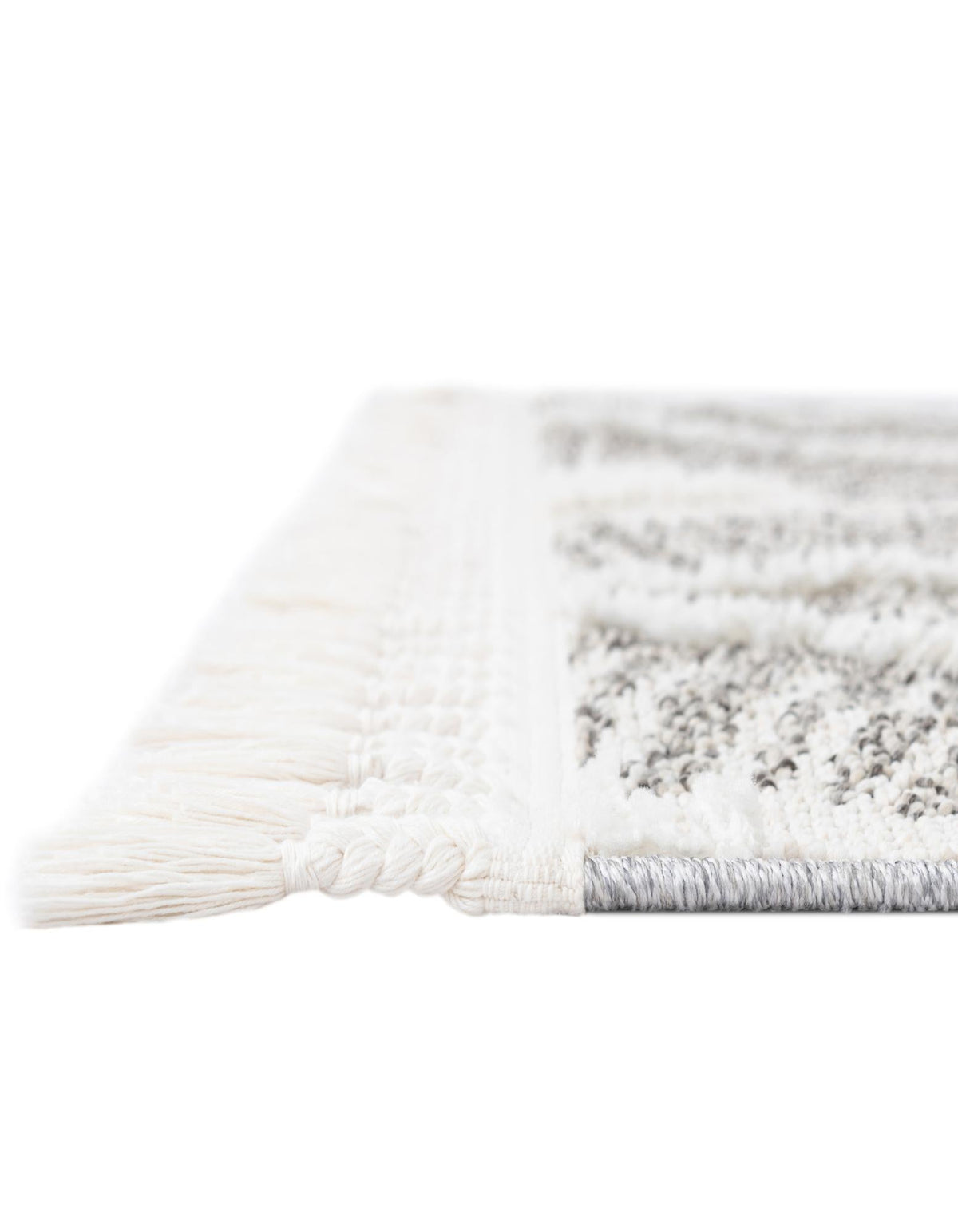 Boho Lilah Gray Ivory Area Rug | Manufacturer additional original detail or rug view