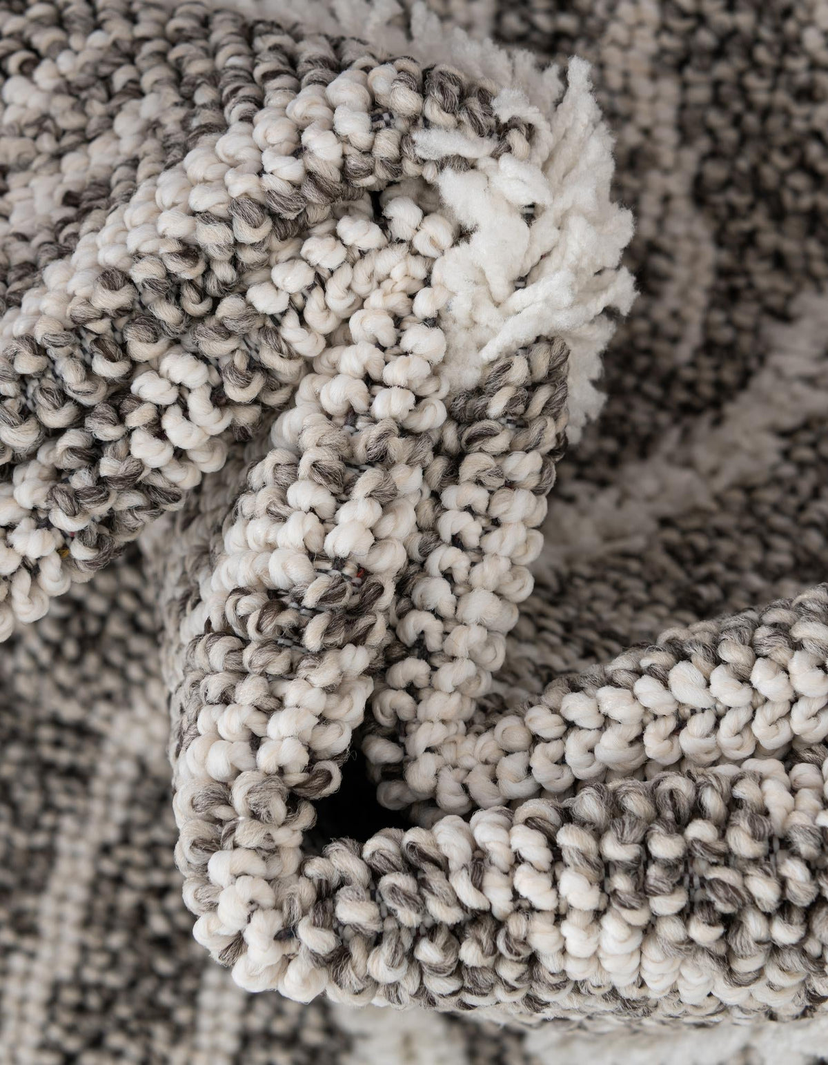Boho Lilah Gray Ivory Area Rug | Manufacturer additional original detail or rug view