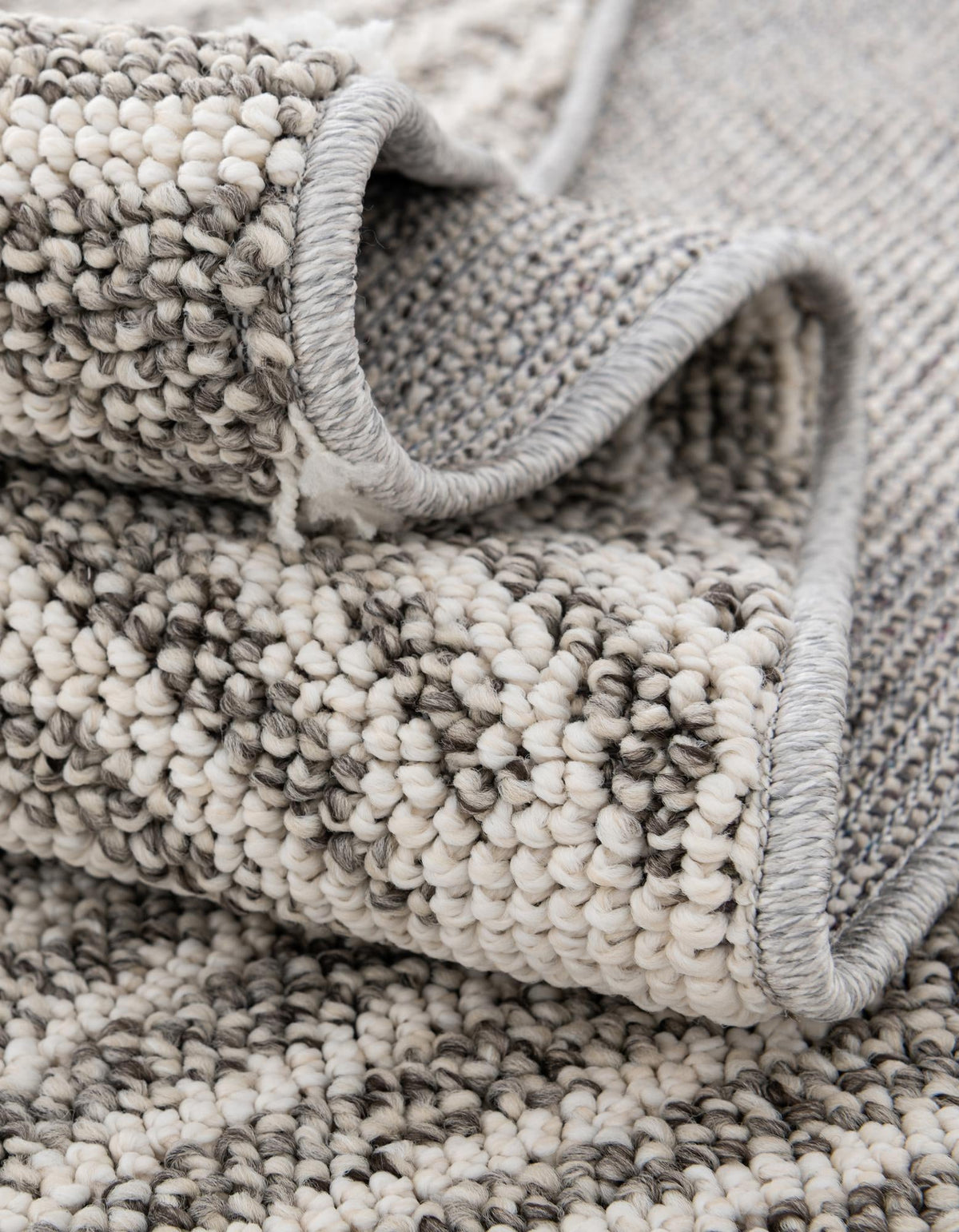 Boho Lilah Gray Ivory Area Rug | Manufacturer additional original detail or rug view