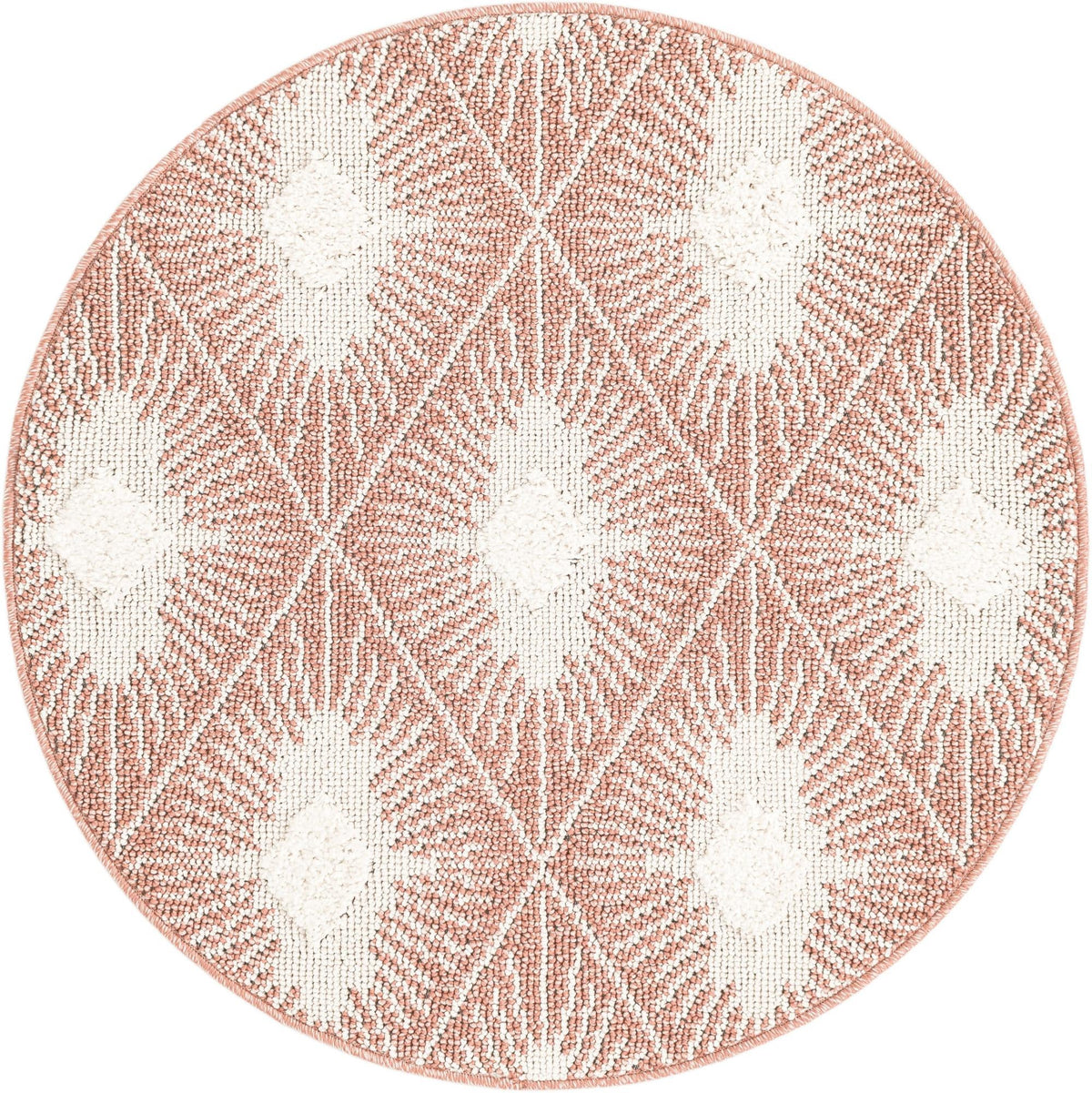 Boho Lilah Pink/Ivory | Supplier rug image / alternate view