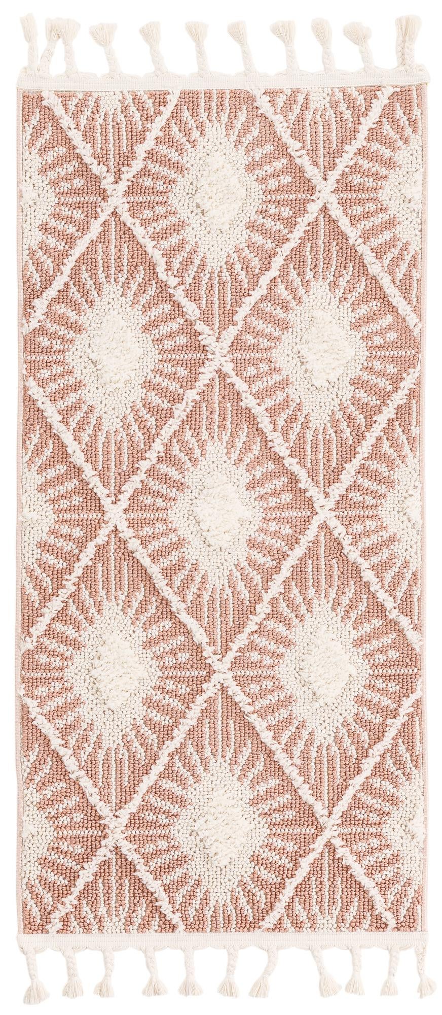 Boho Lilah Pink/Ivory | Supplier rug image / alternate view