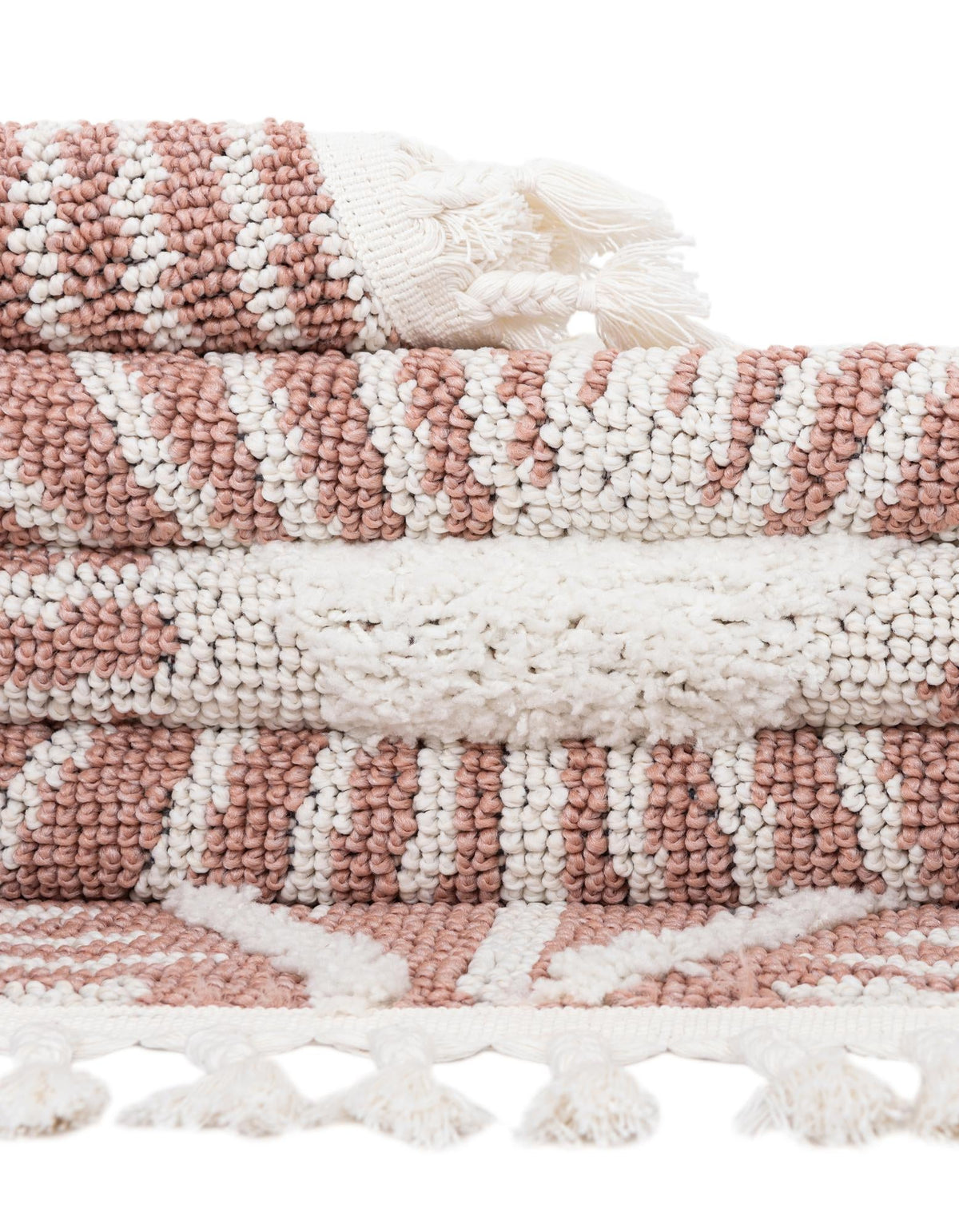 Boho Lilah Pink/Ivory | Supplier rug image / alternate view