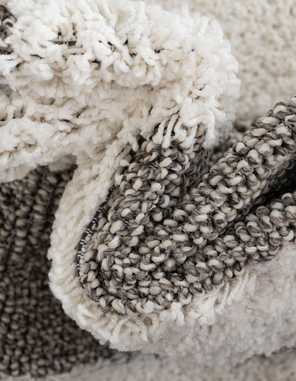 Boho Mimi Gray & Ivory Area Rug: Original supplier detail or alternative rug shot
