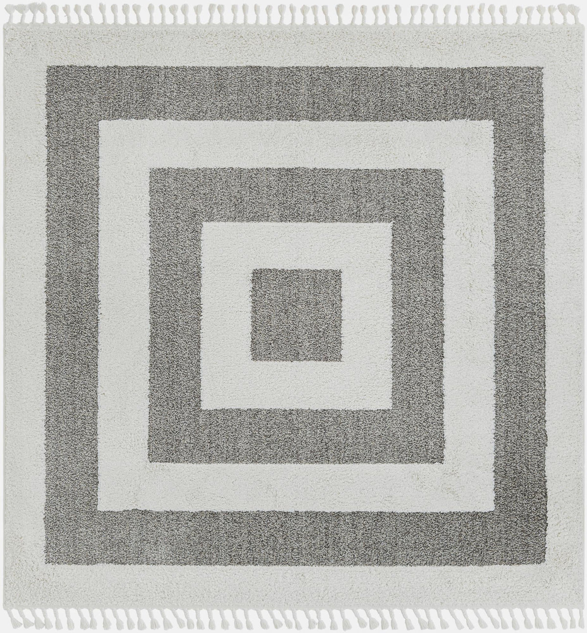 Boho Mimi Gray & Ivory Area Rug: Original supplier detail or alternative rug shot